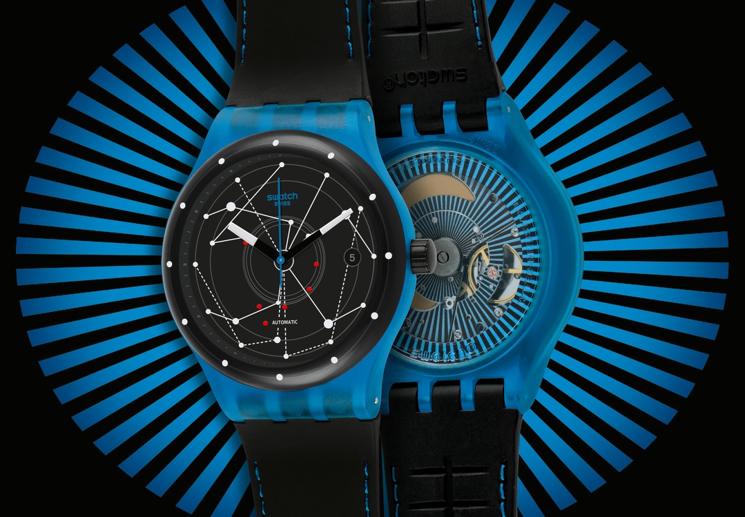 Swatch Sistem51 azul