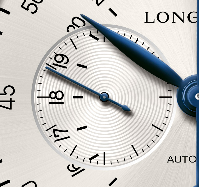 Longines 24 hours single push piece chronograph - pequeño segundero