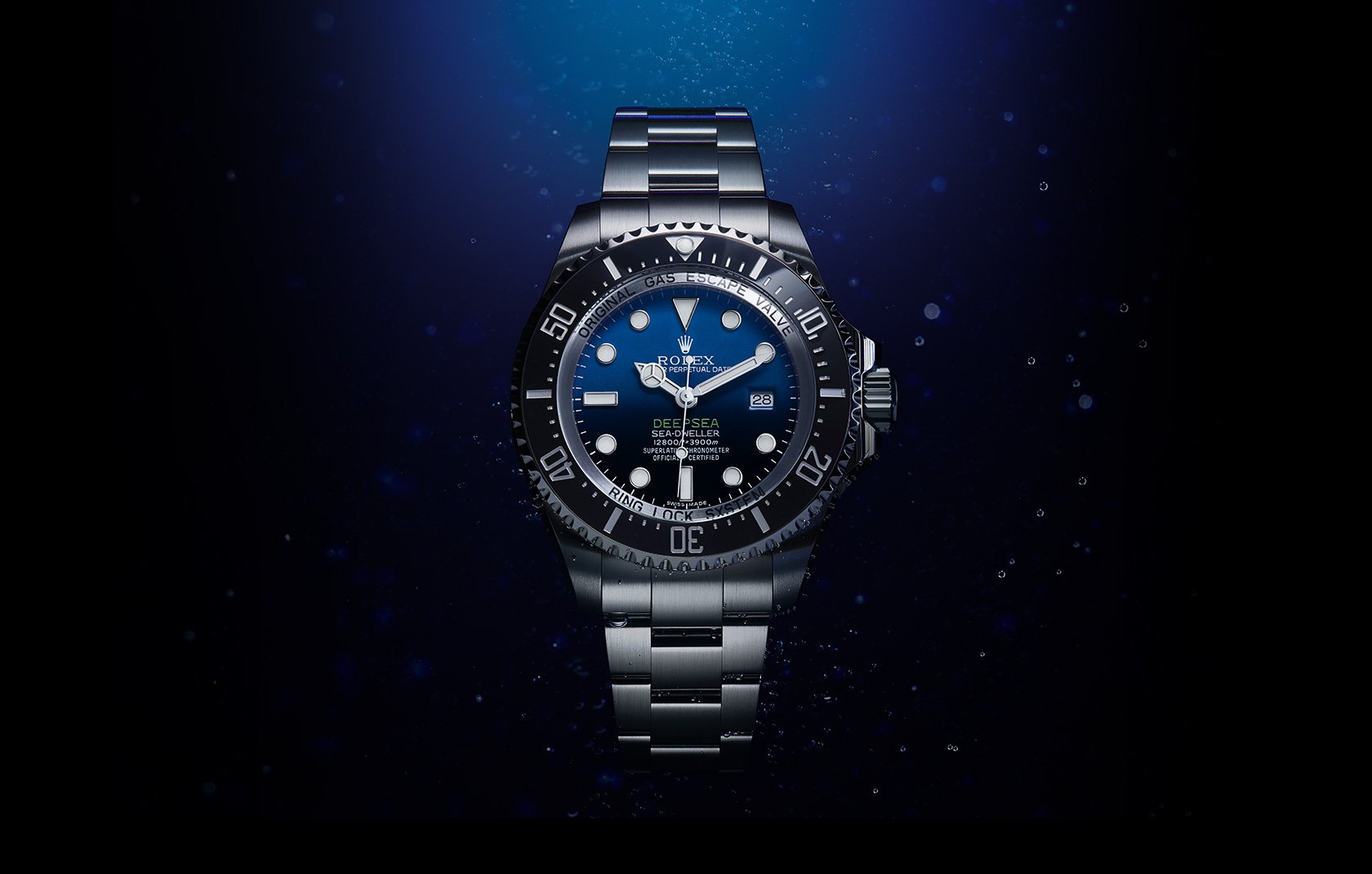 Rolex Deepsea D-blue frontal