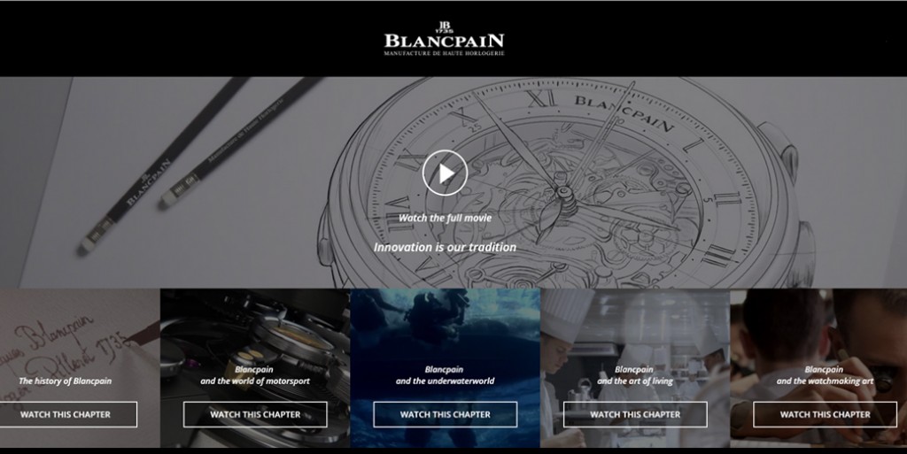 Blancpain presenta su historia en v deo Horas y Minutos