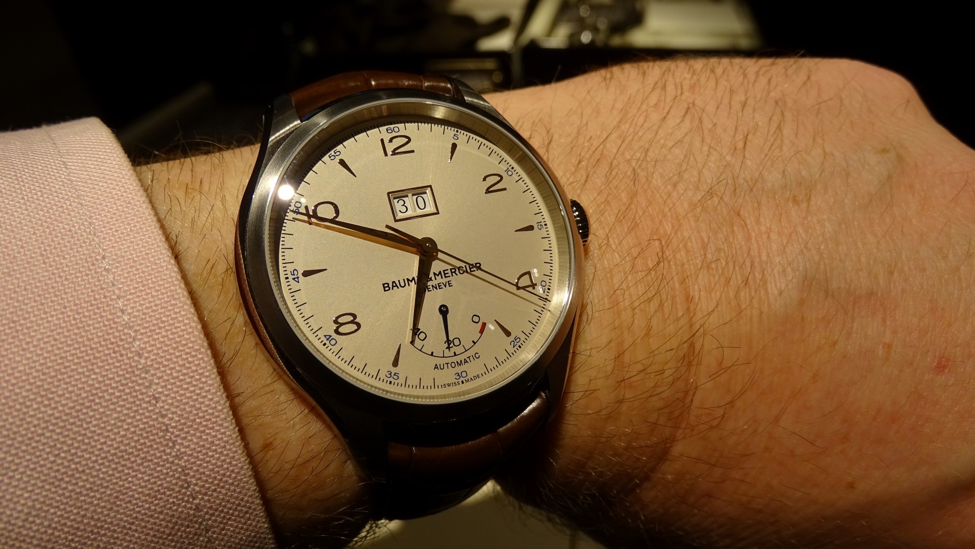 Baume & Mercier Clifton Big Date and Power Reserve