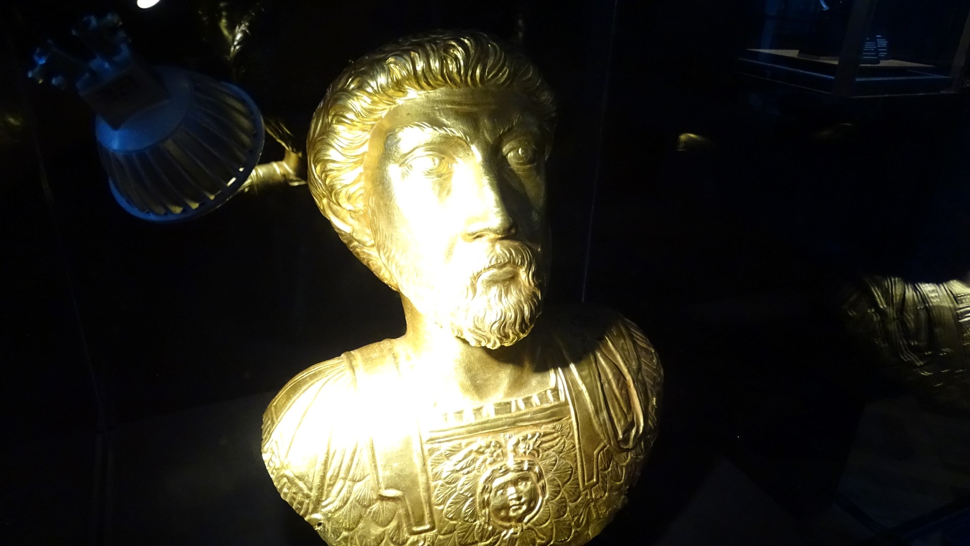 Reproducción del busto de Marco Aurelio
