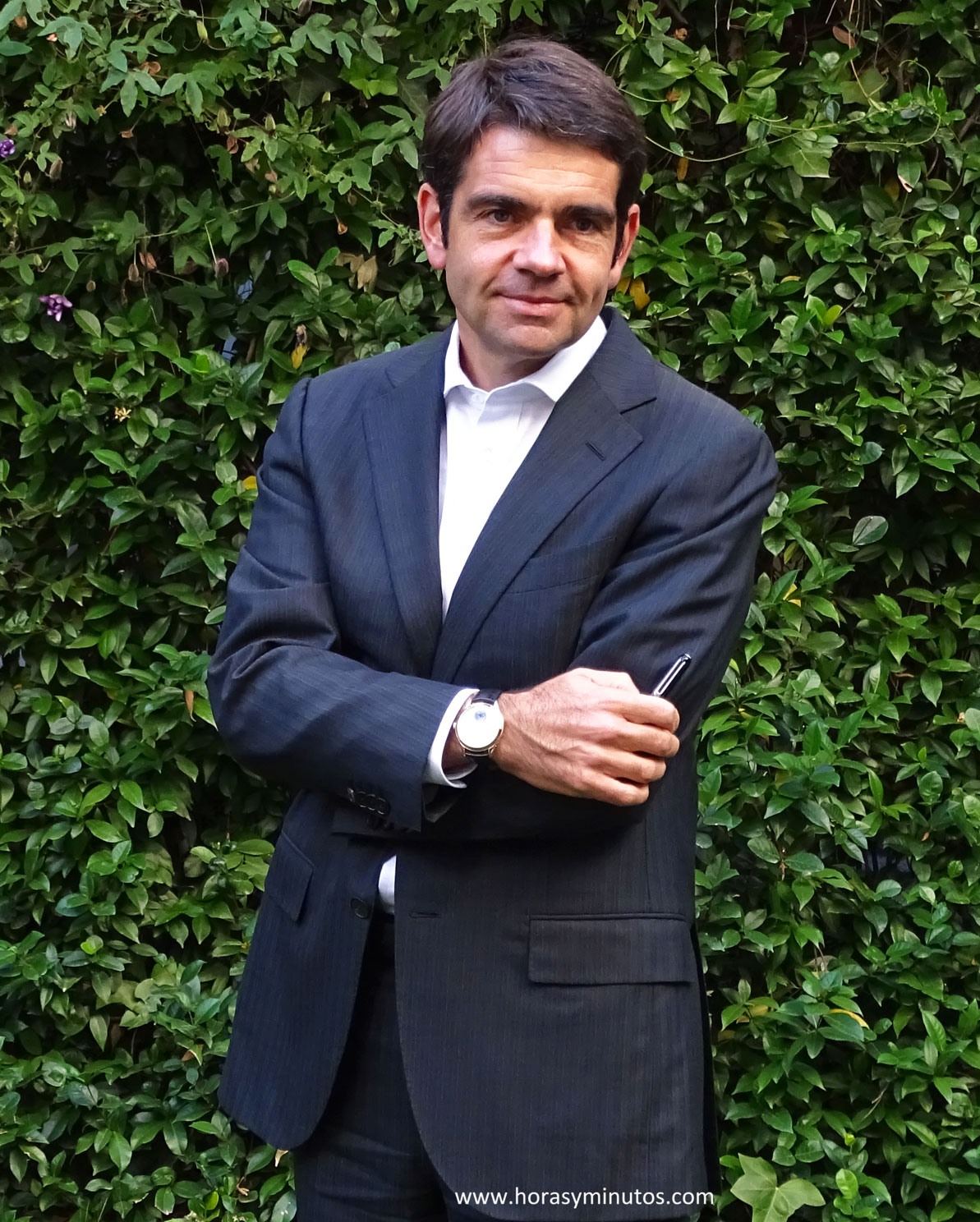 Jérôme Lambert, CEO de Montblanc en su visita a Madrid