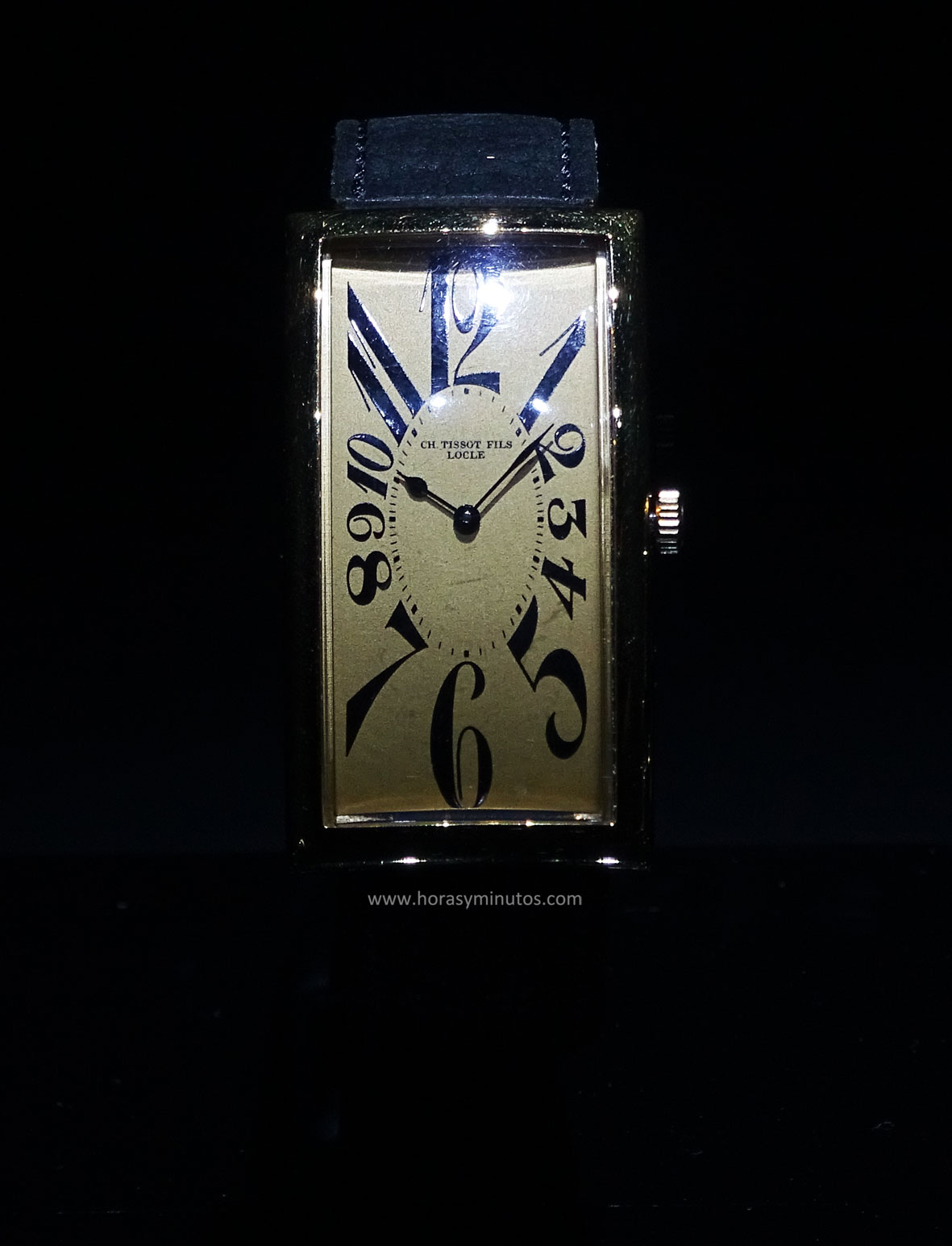 Tissot reloj banana 1916