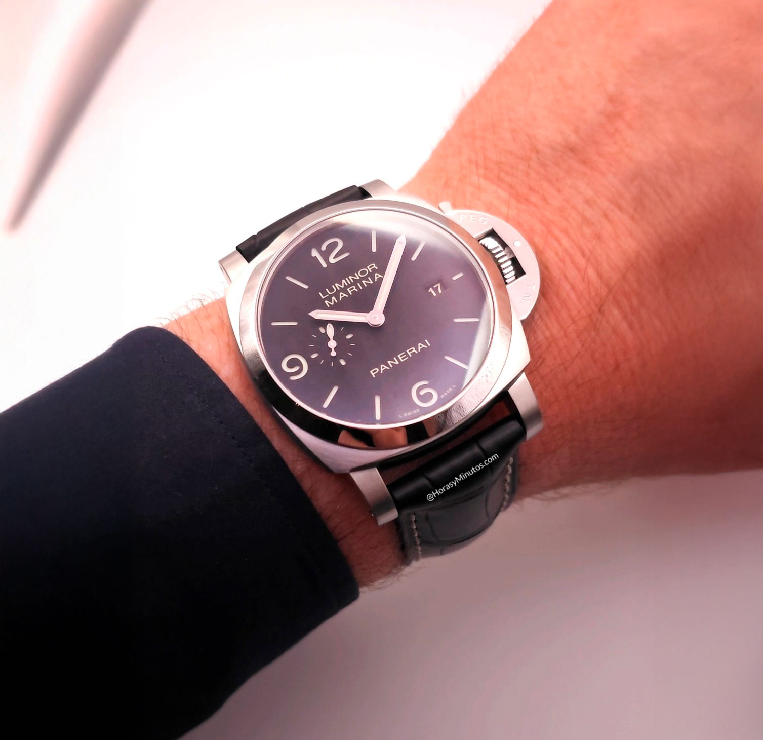 Panerai Luminor Marina 2025 PAM03312 en la muñeca