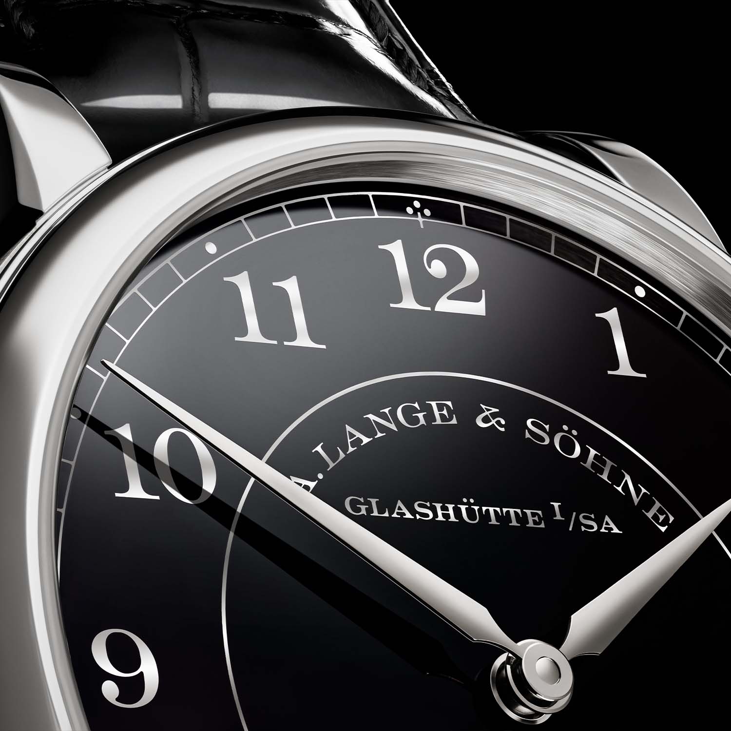 Detalle de la esfera del A. Lange & Söhne 1815 Tourbillon