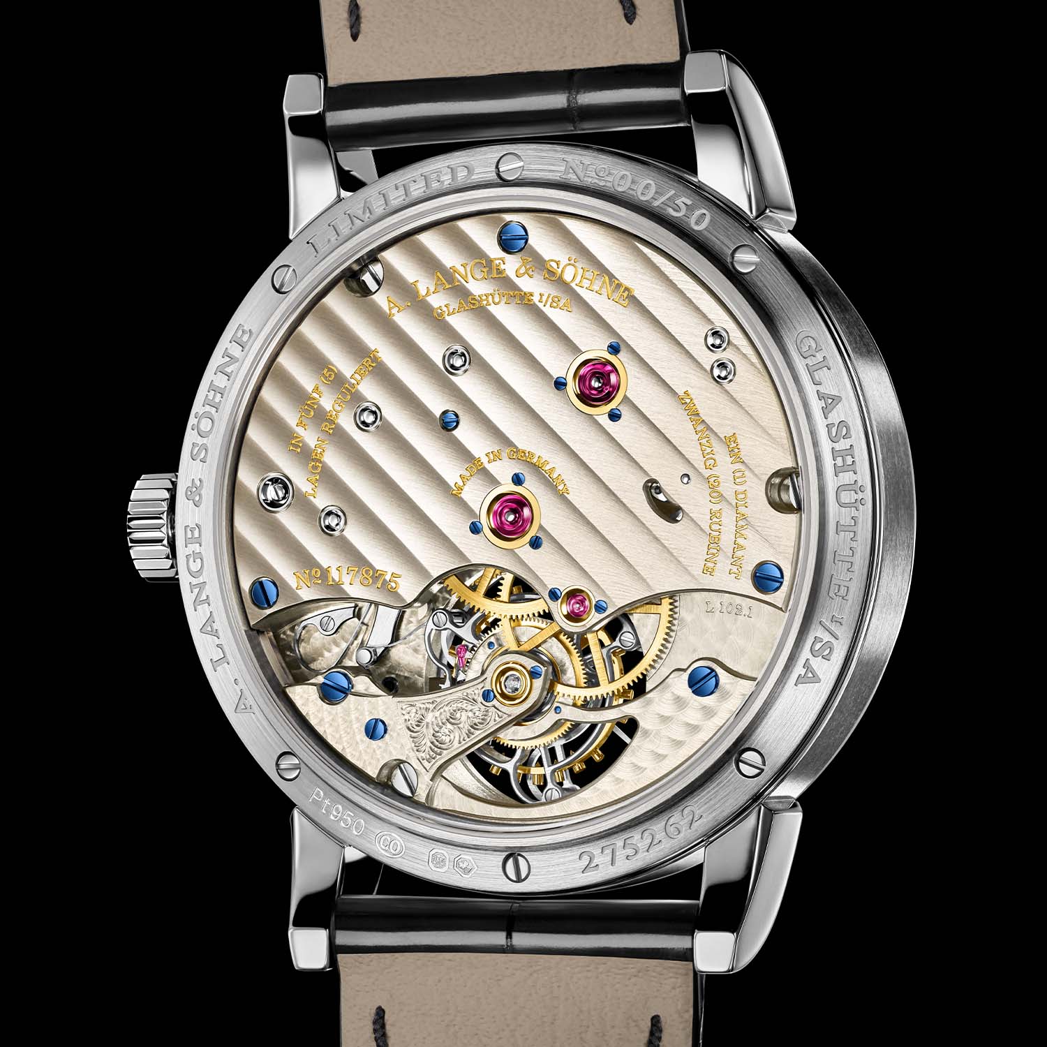Calibre L102.1 del A. Lange & Söhne 1815 Tourbillon