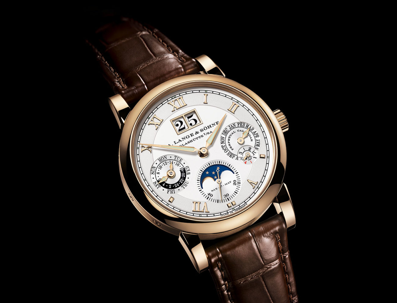 A. Lange & Söhne Langematik Perpetual Honeygold