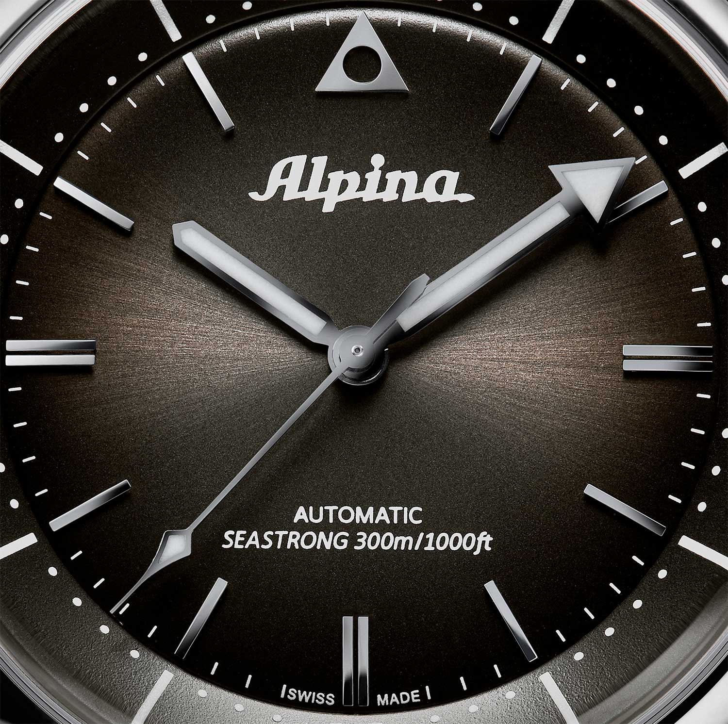 Esfera del Alpina Startimer Diver 300 Heritage