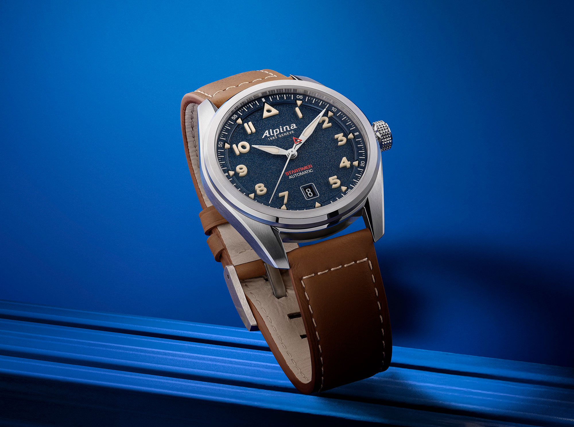 Alpina Startimer Pilot Automatic azul