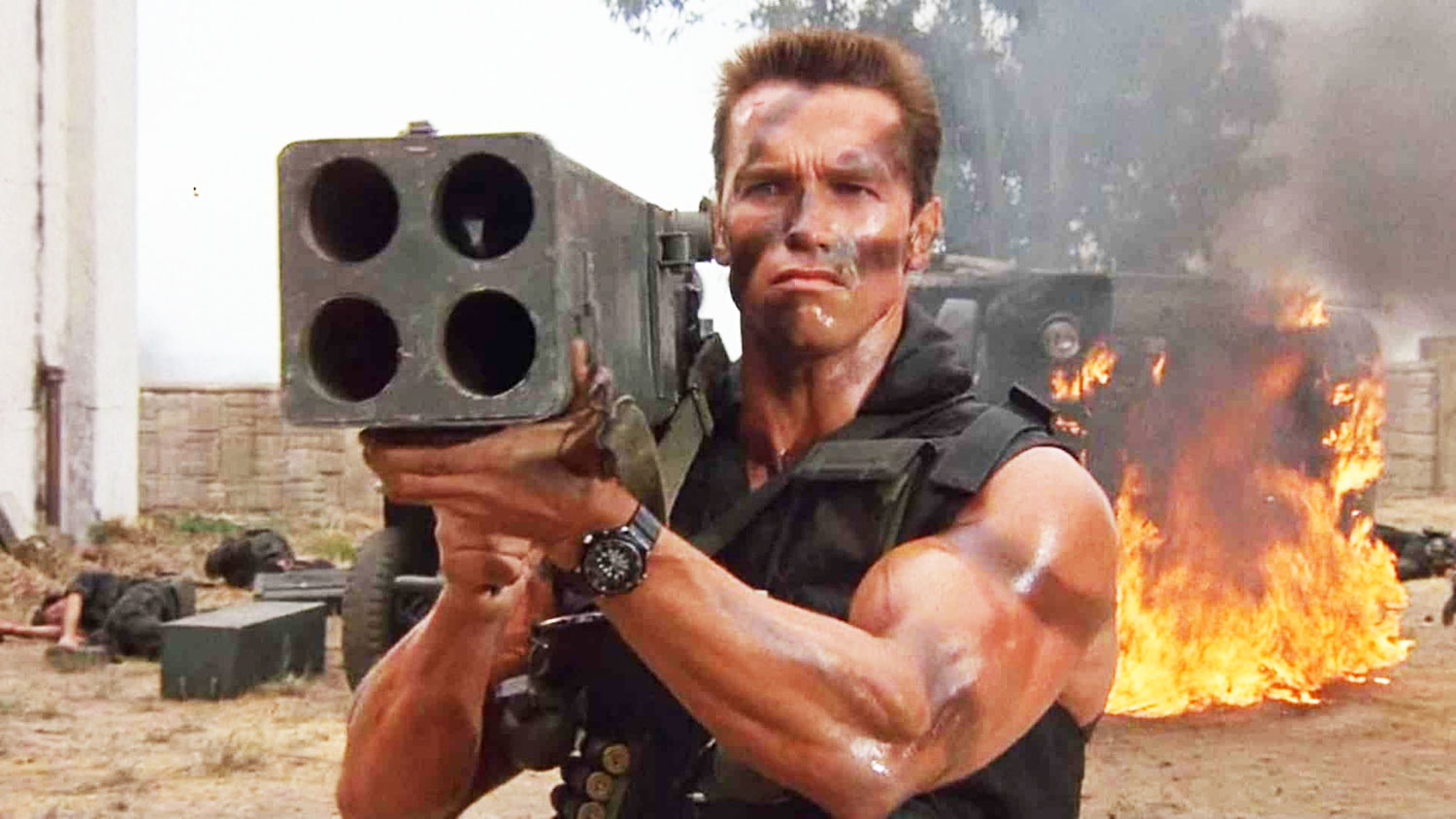Arnold Schwarzenegger en Commando