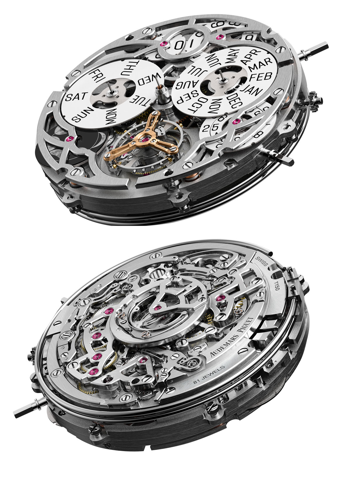 Calibre 1150 del Audemars Piguet 150 Heritage Pocket Watch