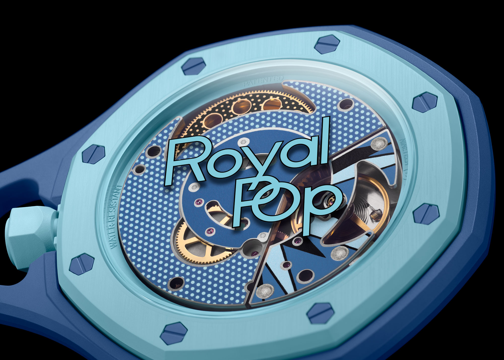 Calibre Sistem51 manual del Audemars Piguet x Swatch Collection Bioceramic Royal Pop
