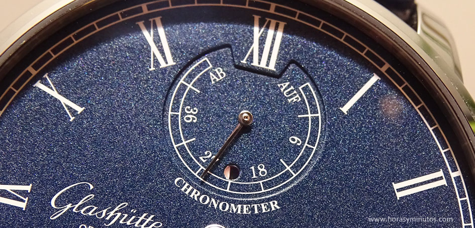 Baselworld-2016-Glashutte-Original-Senator-Chronometer-Azul-Indicador-24-horas-Horas-y-Minutos