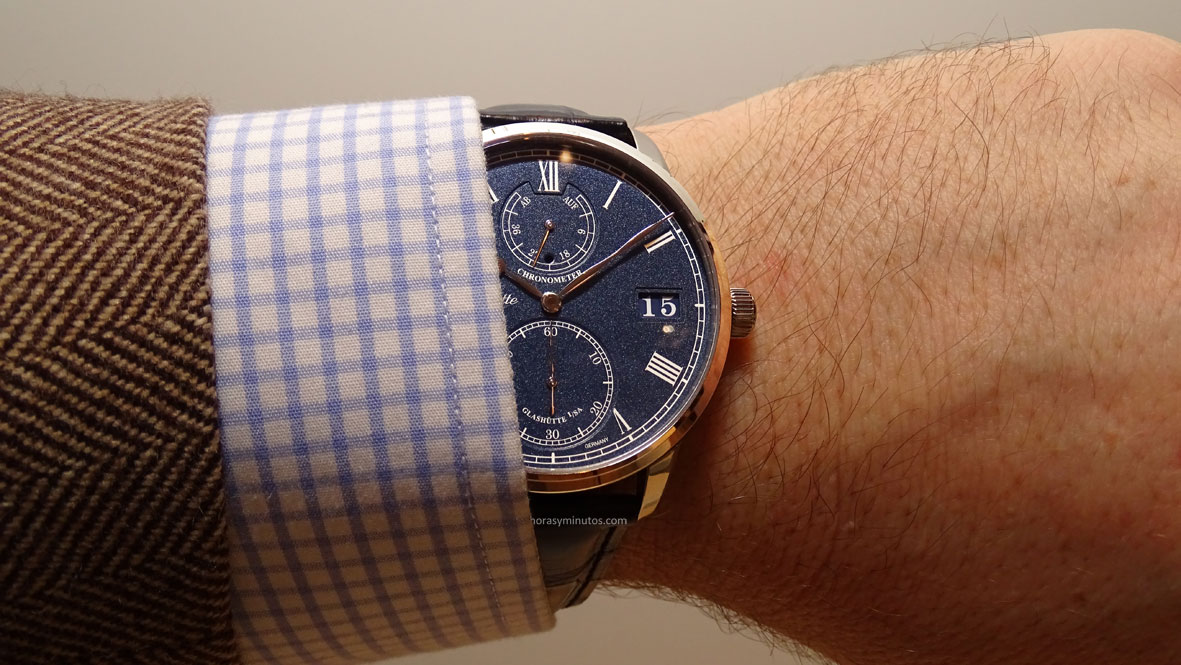Baselworld-2016-Glashutte-Original-Senator-Chronometer-Azul-hands-on-1-Horas-y-Minutos