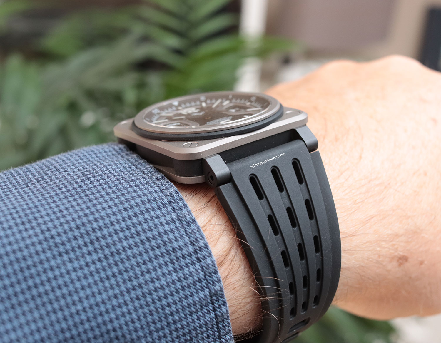 Correa del Bell & Ross BR-X3 Black Titanium