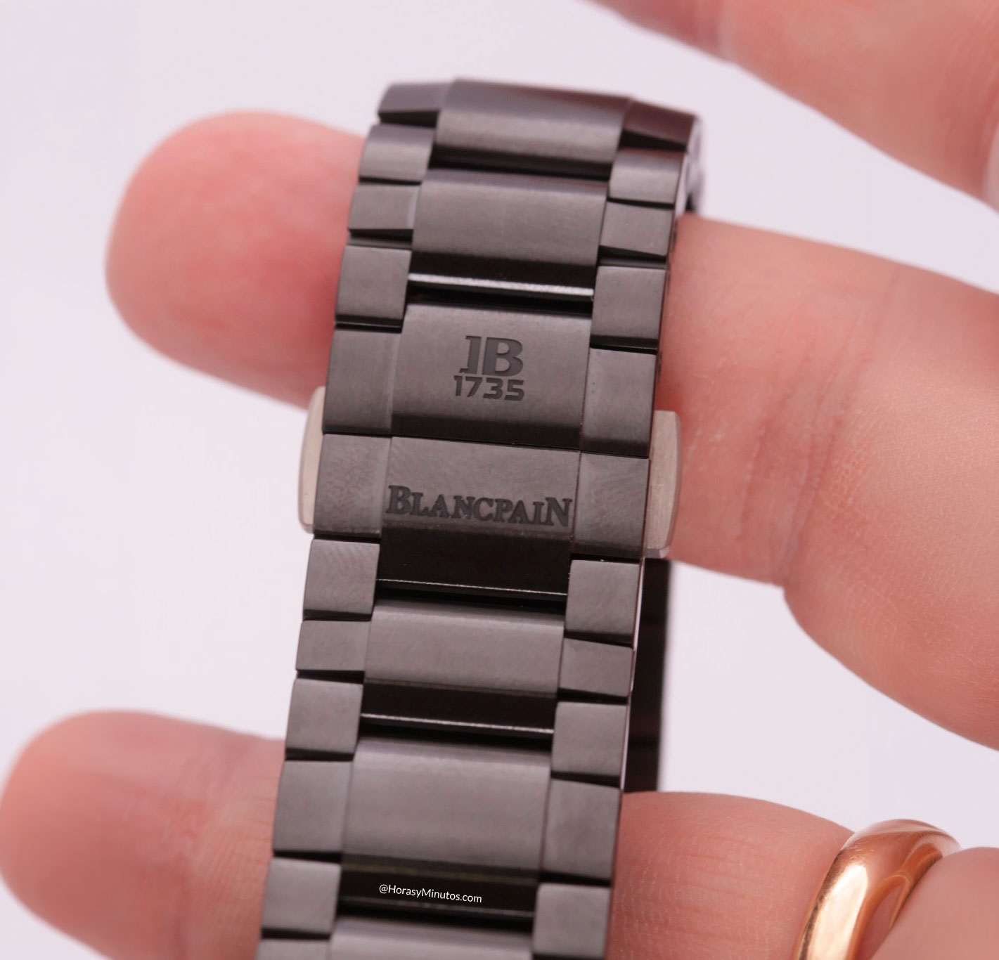 Brazalete de los Blancpain Bathyscaphe cerámica