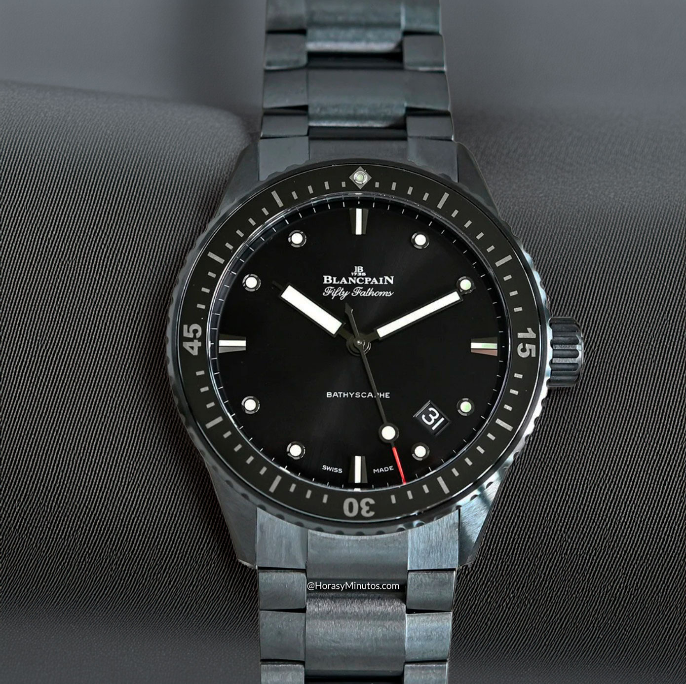 Blancpain Bathyscaphe cerámica