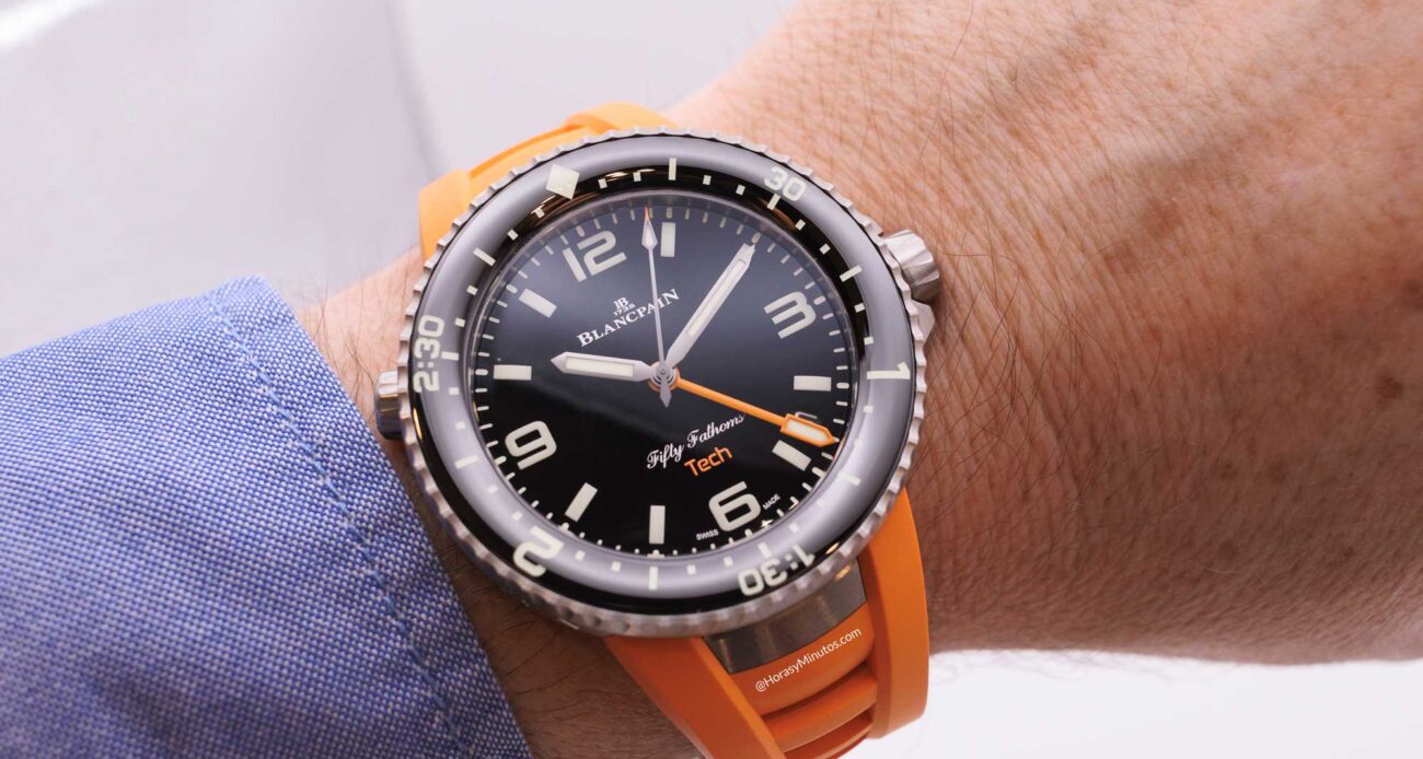 En la muñeca: Blancpain Fifty Fathoms Tech