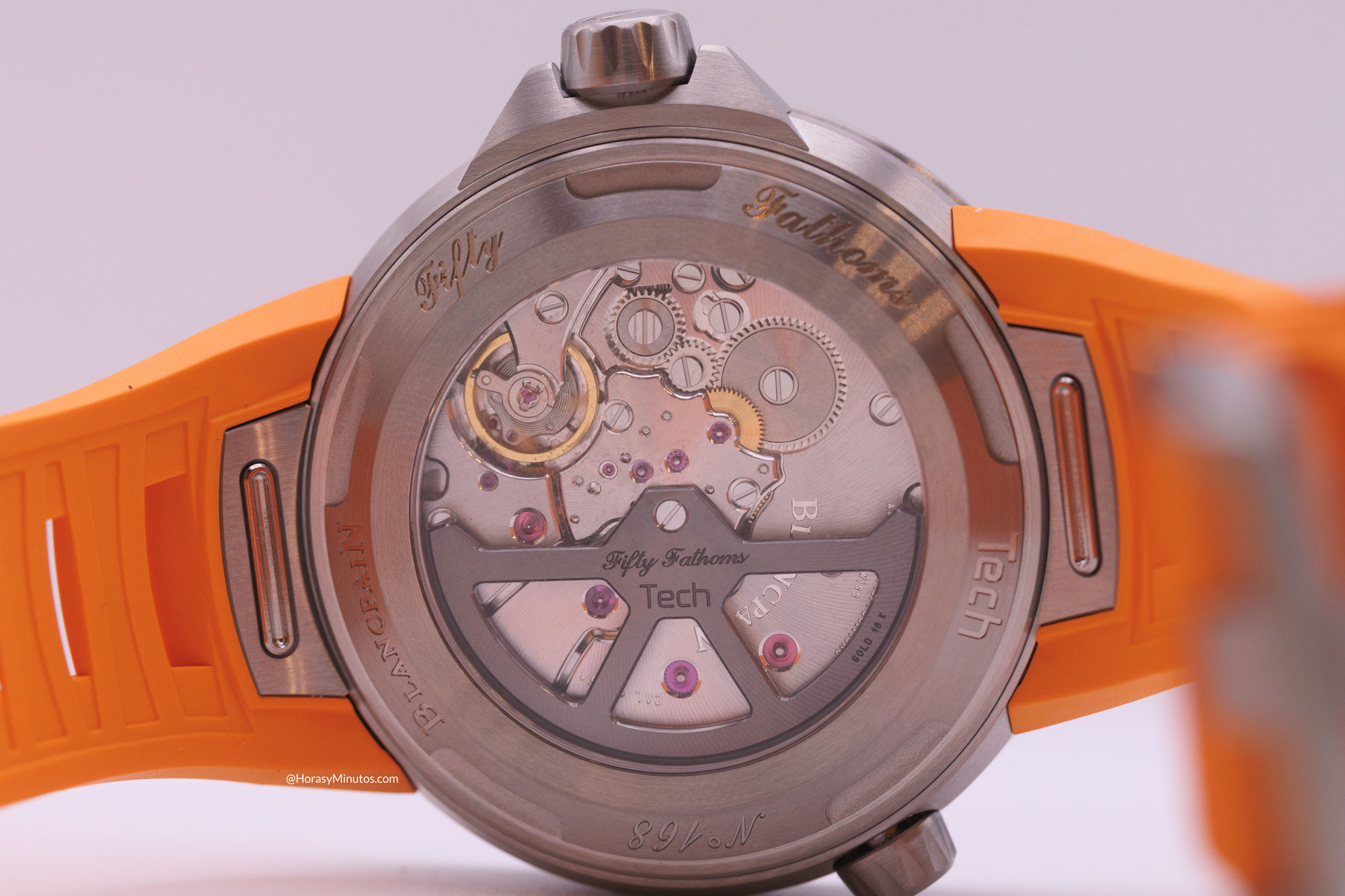 Calibre 13P5A del Blancpain Fifty Fathoms Tech