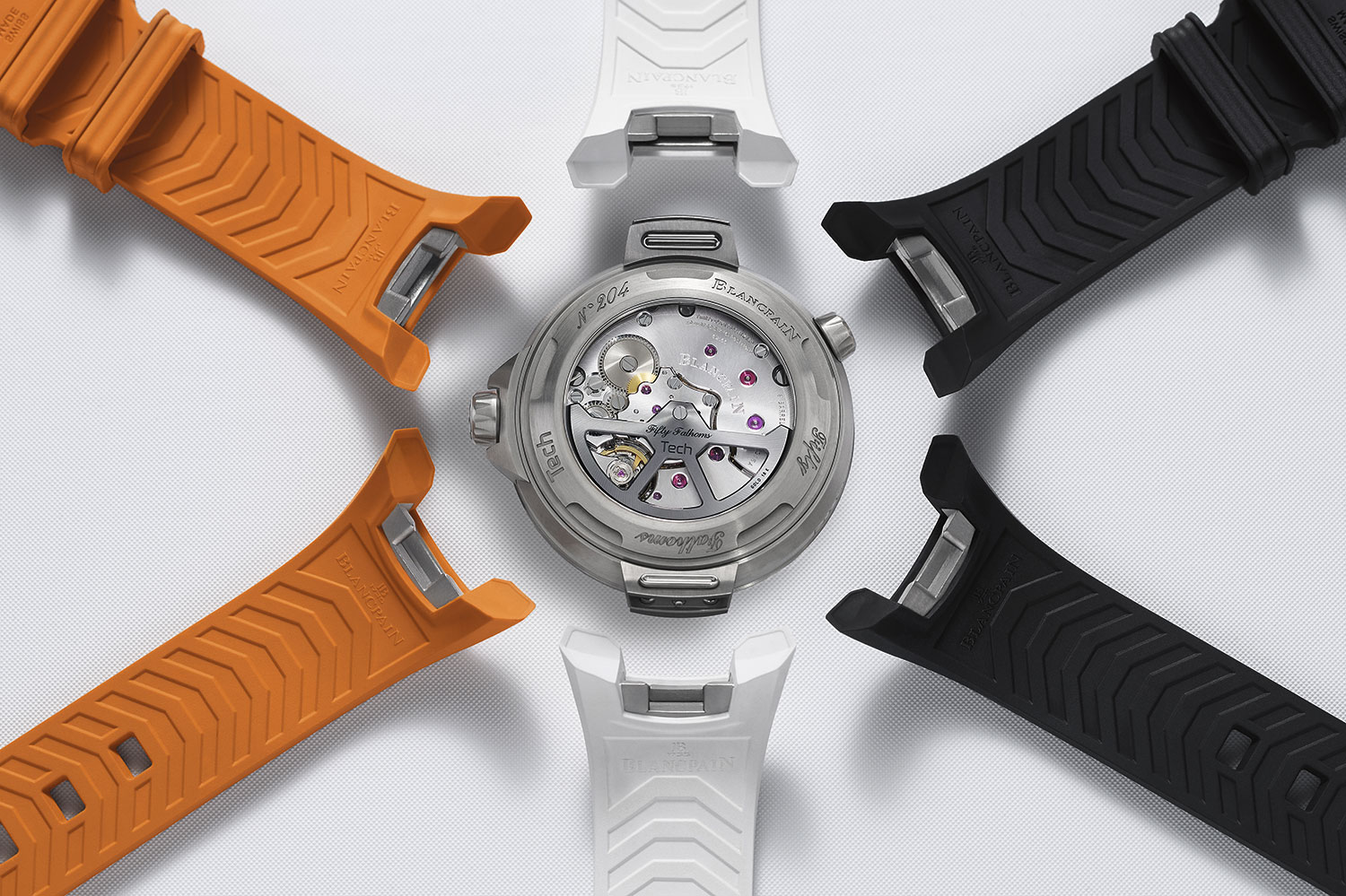 Calibre 1315A del Blancpain Fifty Fathoms Tech 45 mm
