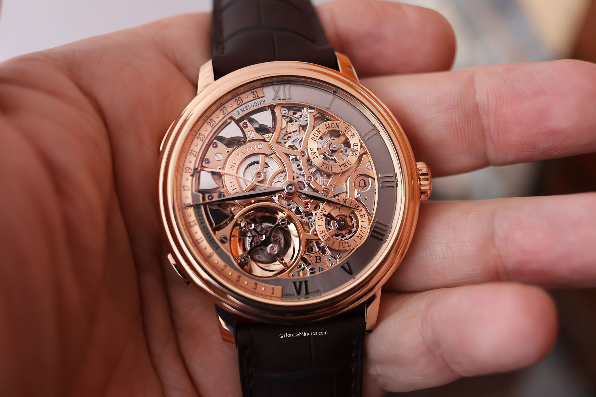 Blancpain Grande Double Sonnerie Oro Rojo