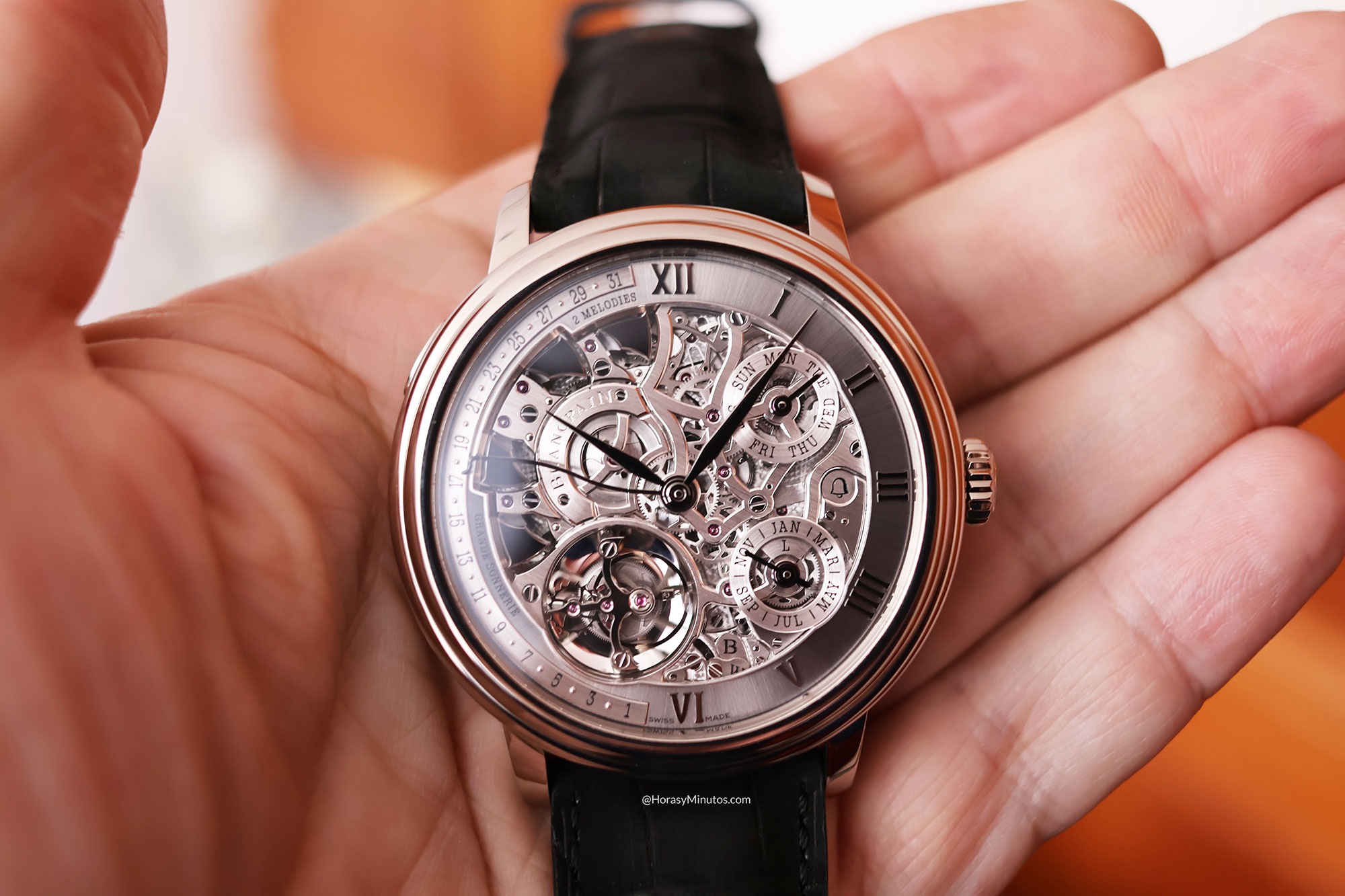 Blancpain Grande Double Sonnerie Oro Blanco