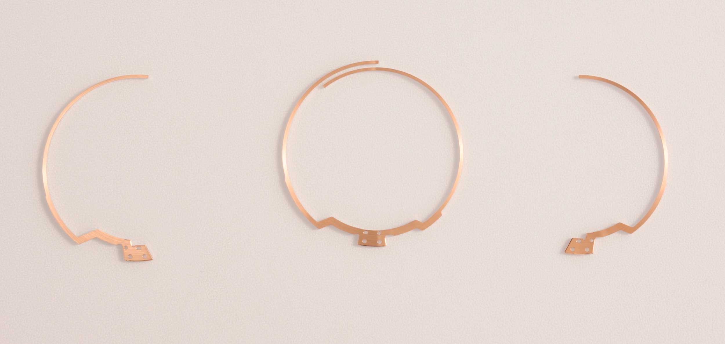 Los gongs del Blancpain Grande Double Sonnerie, decorados