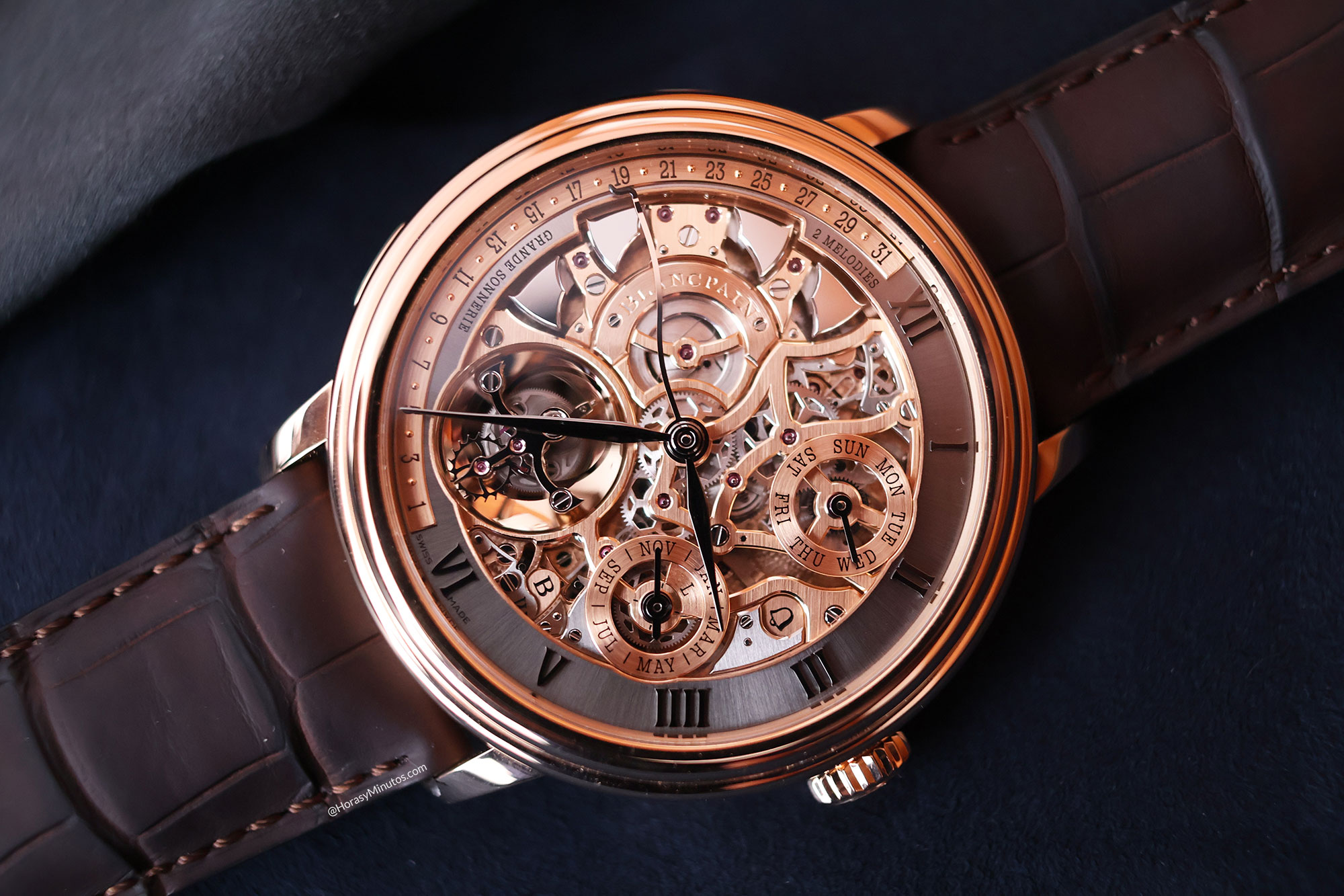 Blancpain Grande Double Sonnerie Oro Rojo