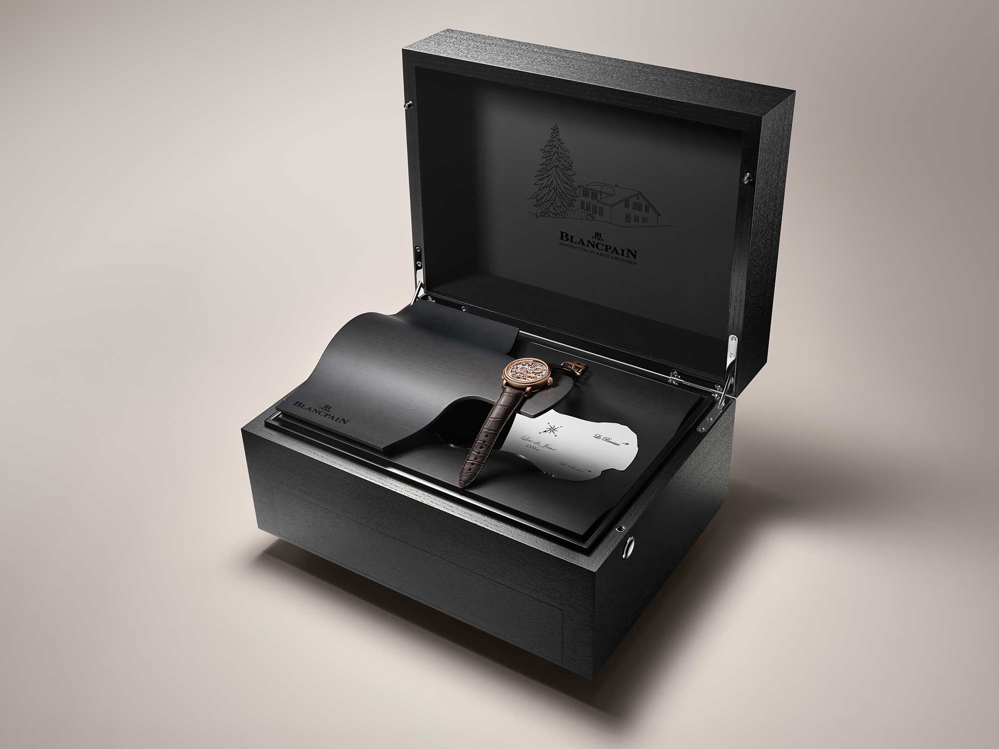 Caja del Blancpain Grande Double Sonnerie
