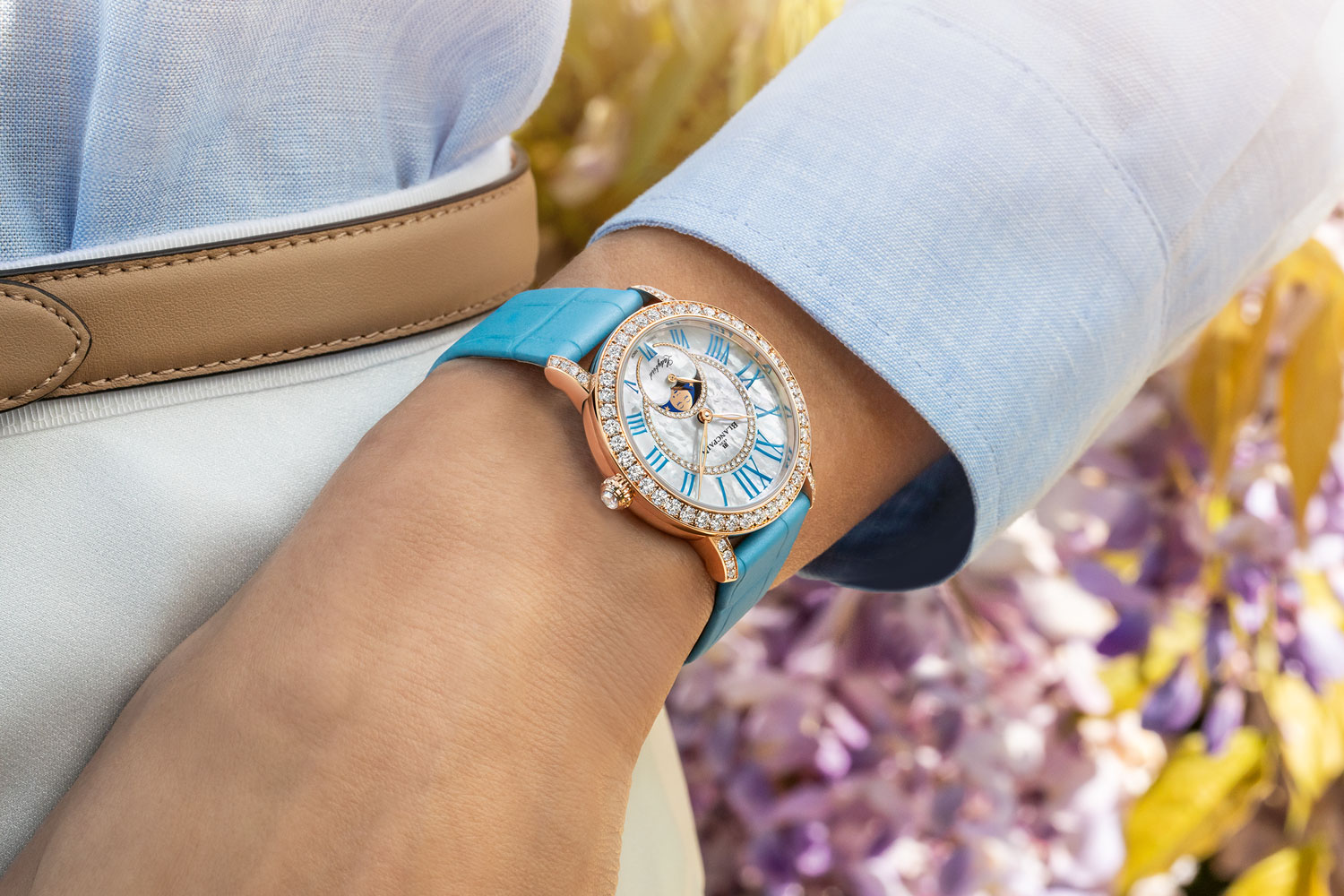 Blancpain Ladybird Colors Azul Glaciar