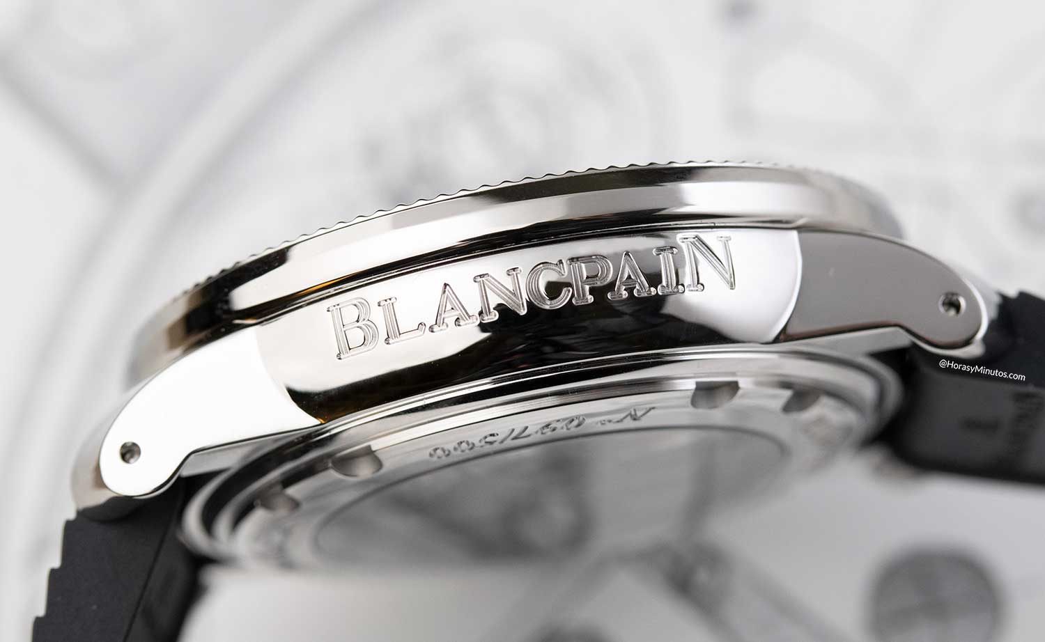 Lateral del Blancpain Tribute to Fifty Fathoms No Rad