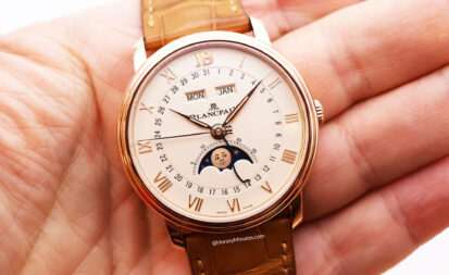 Blancpain Villeret Quantieme Complet Phases de Lune en oro rojo