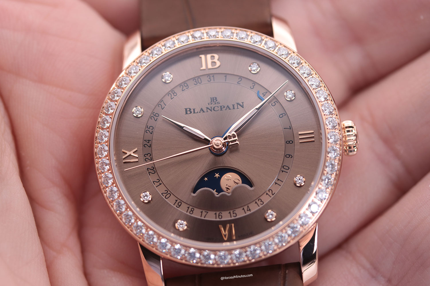 Blancpain Villeret Quantieme Phases de Lune 33 mm