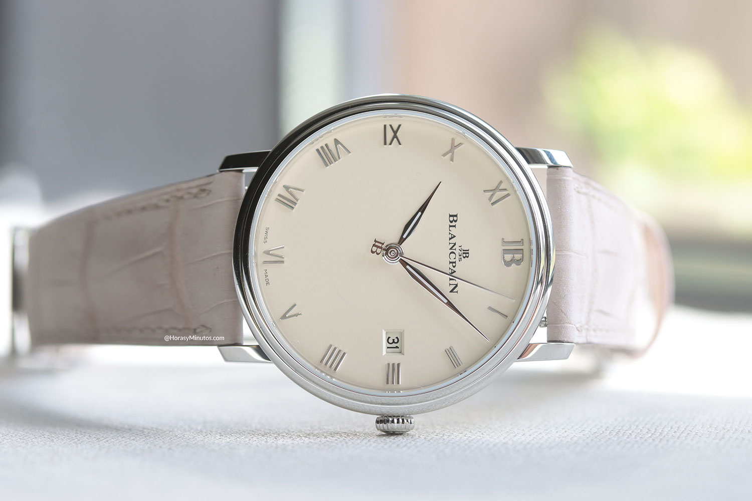 Esfera del Blancpain Villeret Ultraplate