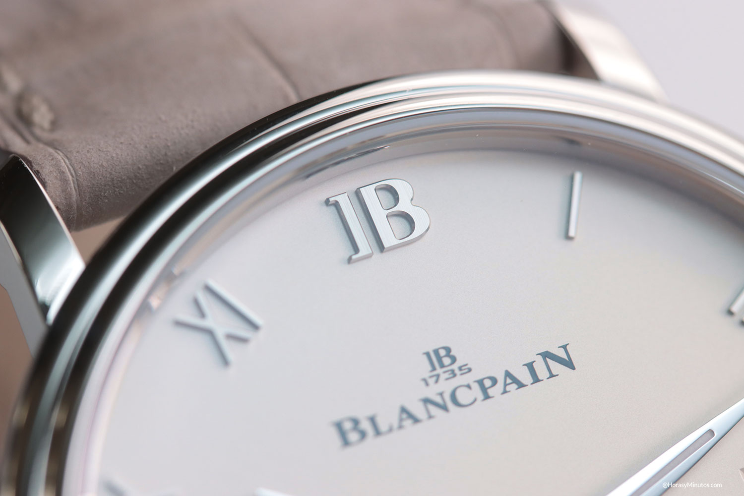 Índice de las 12 del Blancpain Villeret Ultraplate