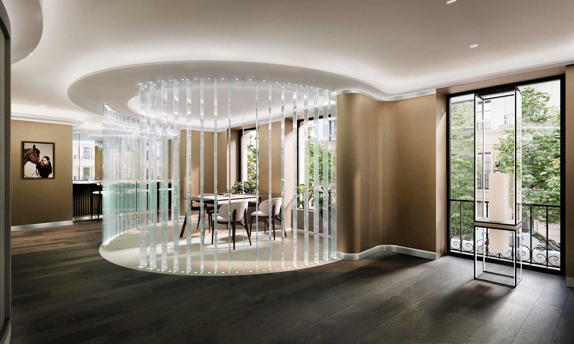 Zona de ventas de la Boutique de Richard Mille en Madrid