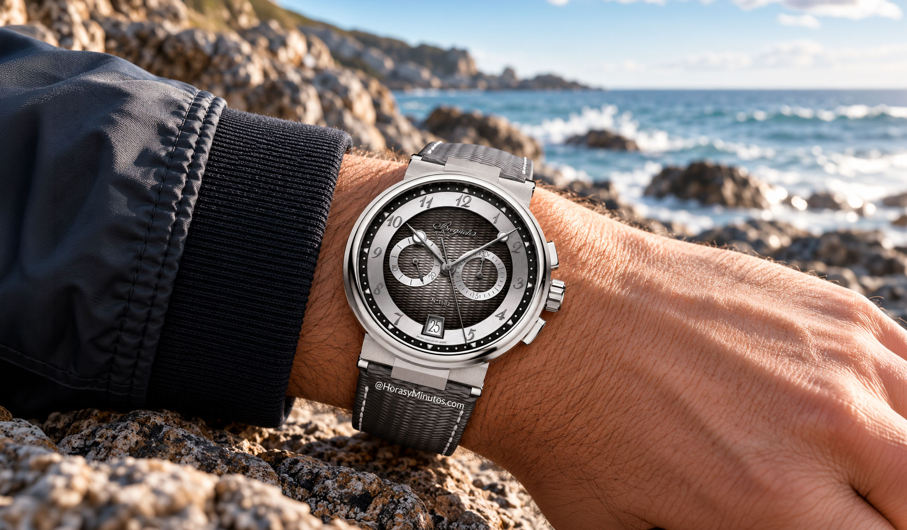 Breguet Chronograph 5527 en titanio