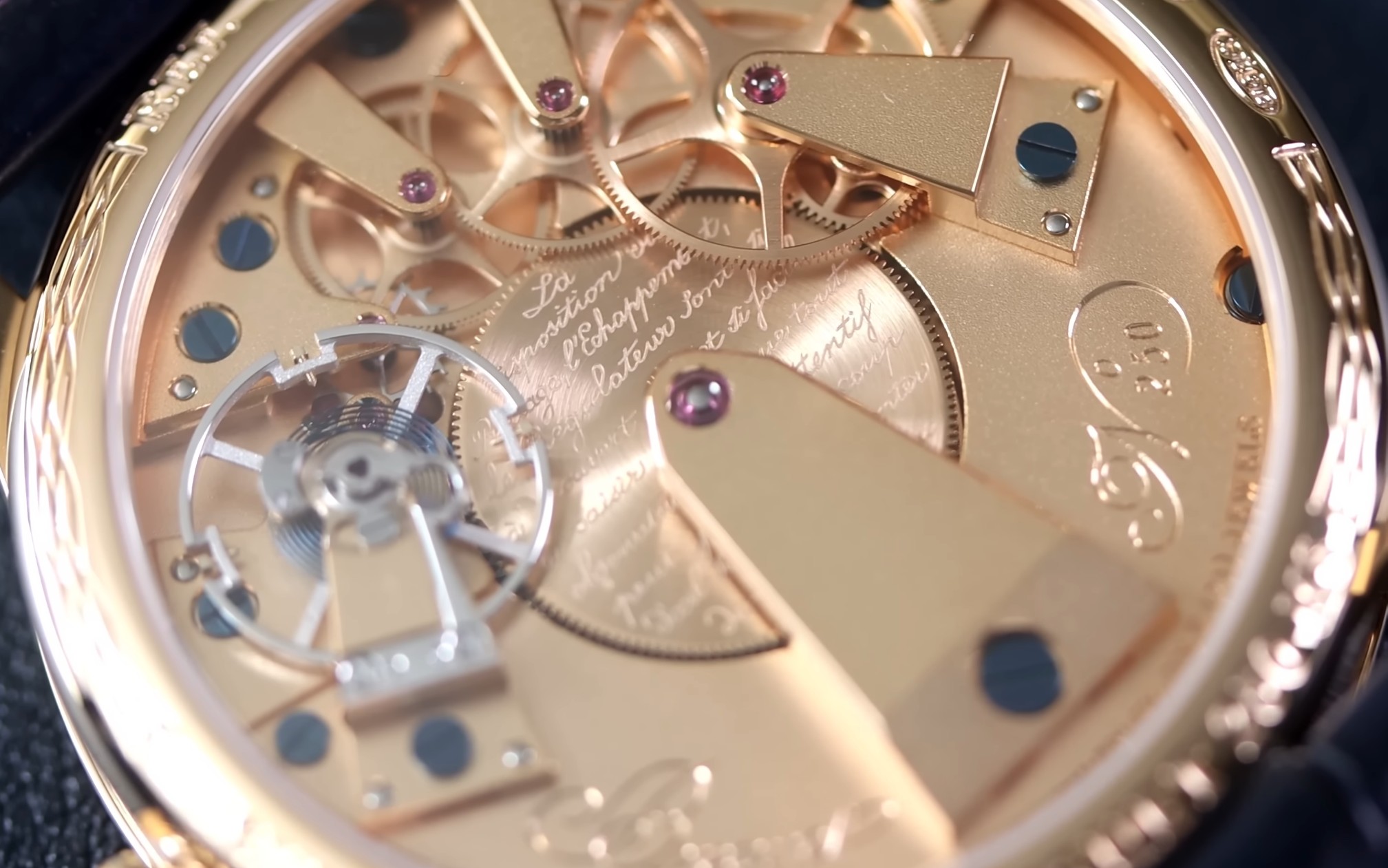 Texto sobre el barrilete del Breguet Classique Souscription 2025