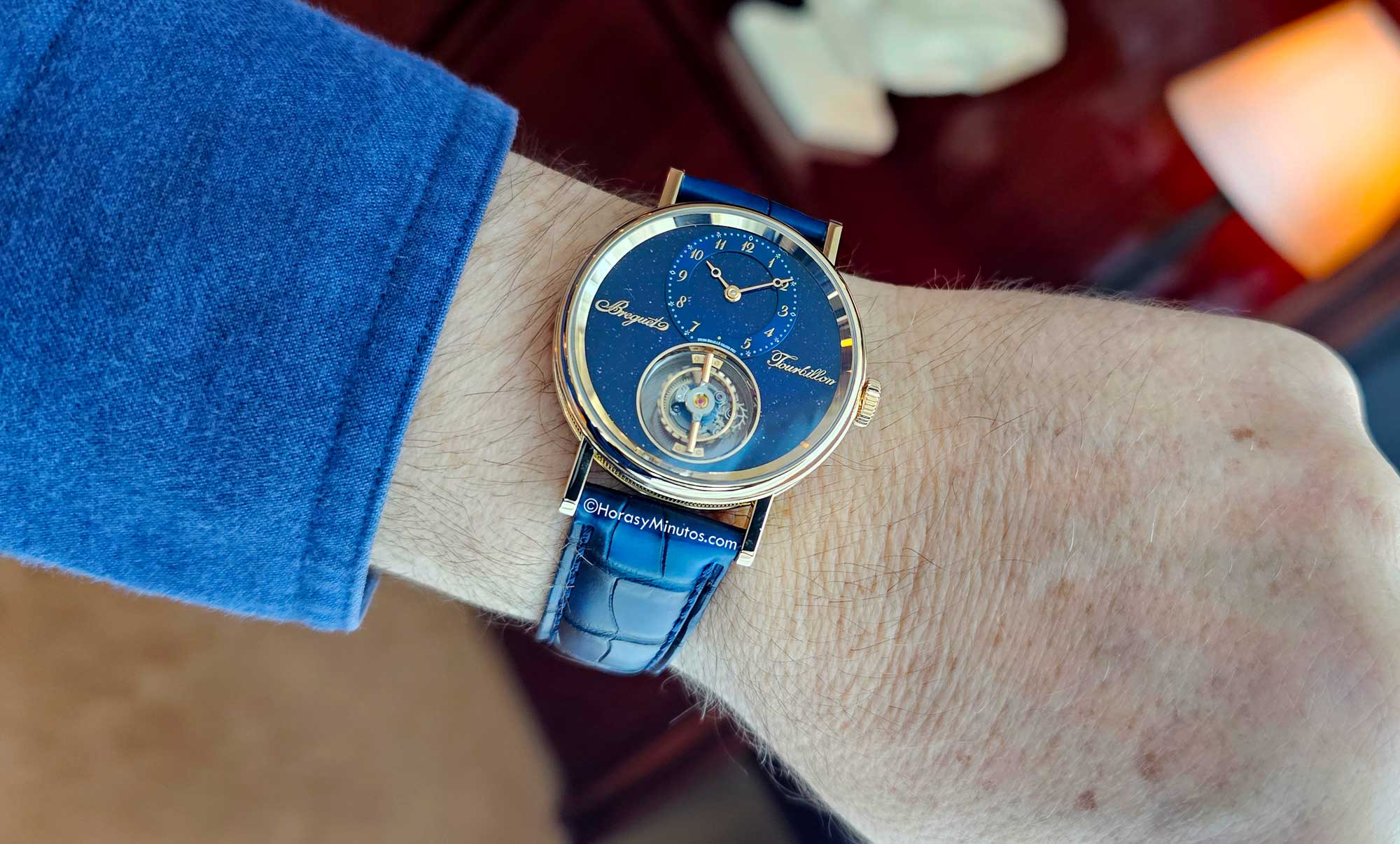 Así queda el Breguet Classique Tourbillon Sidèral 7255