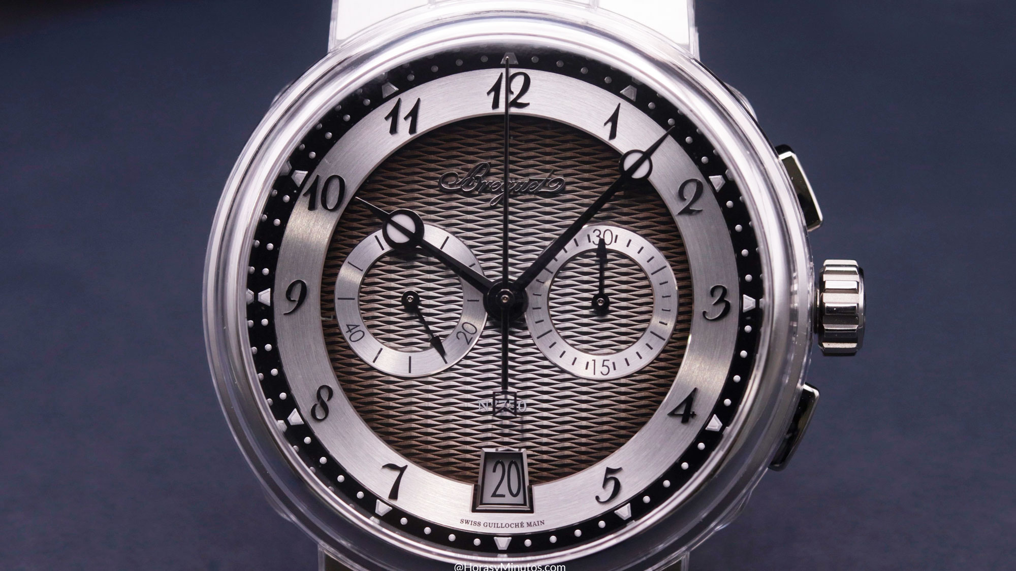 Breguet Marine Chronographe 5527 de titanio
