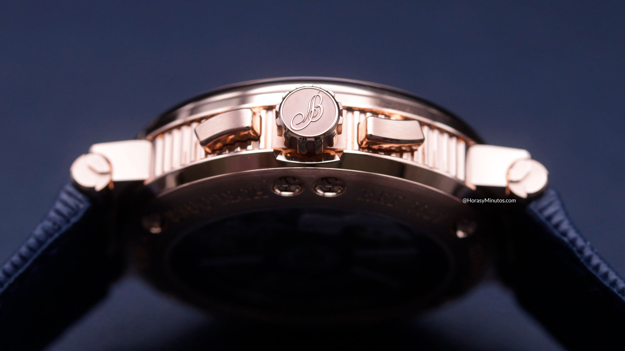 Perfil del Breguet Marine Chronographe 5527