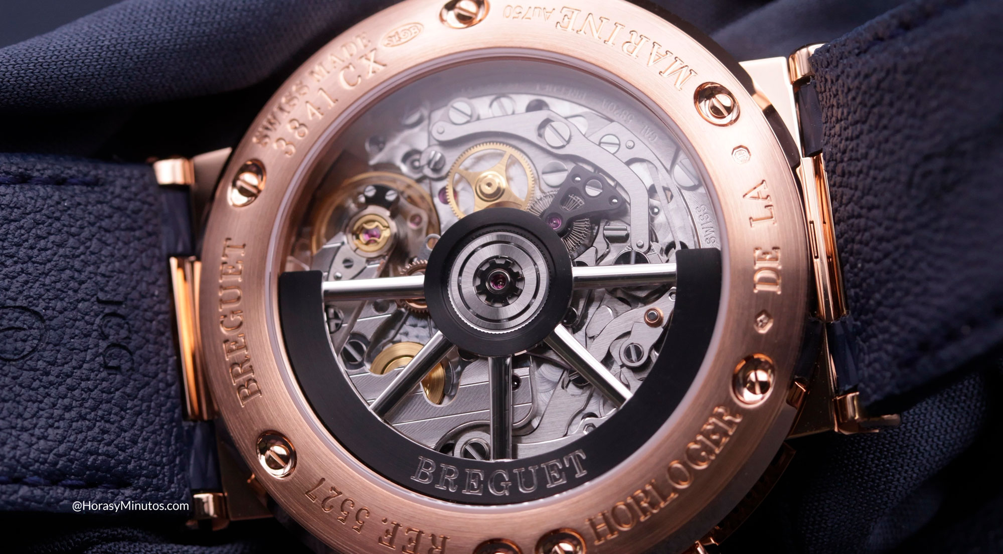 Breguet Marine Chronographe 5527 Calibre 582QA