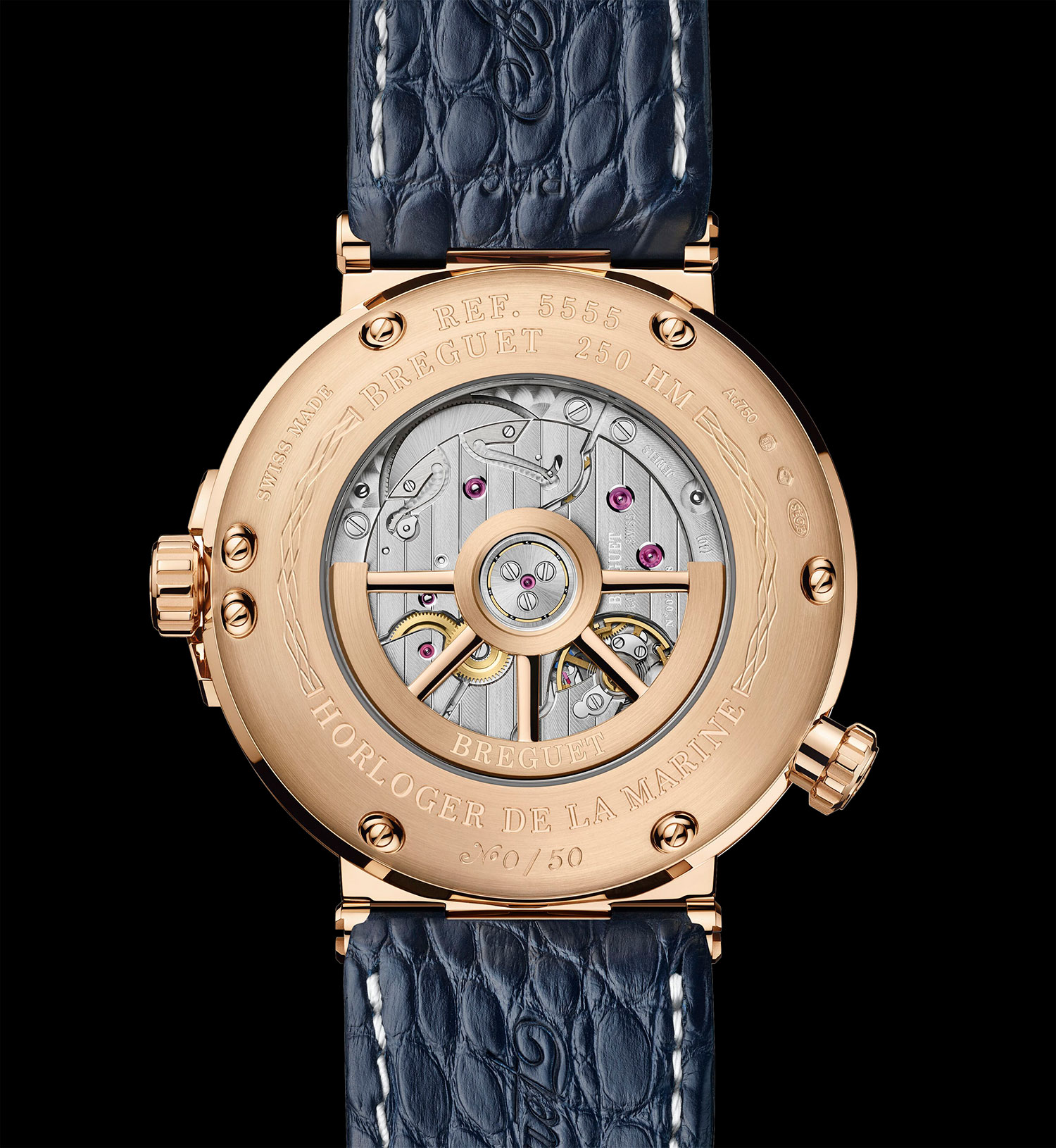 Calibre 77F1 del Breguet Hora Mundi 5555