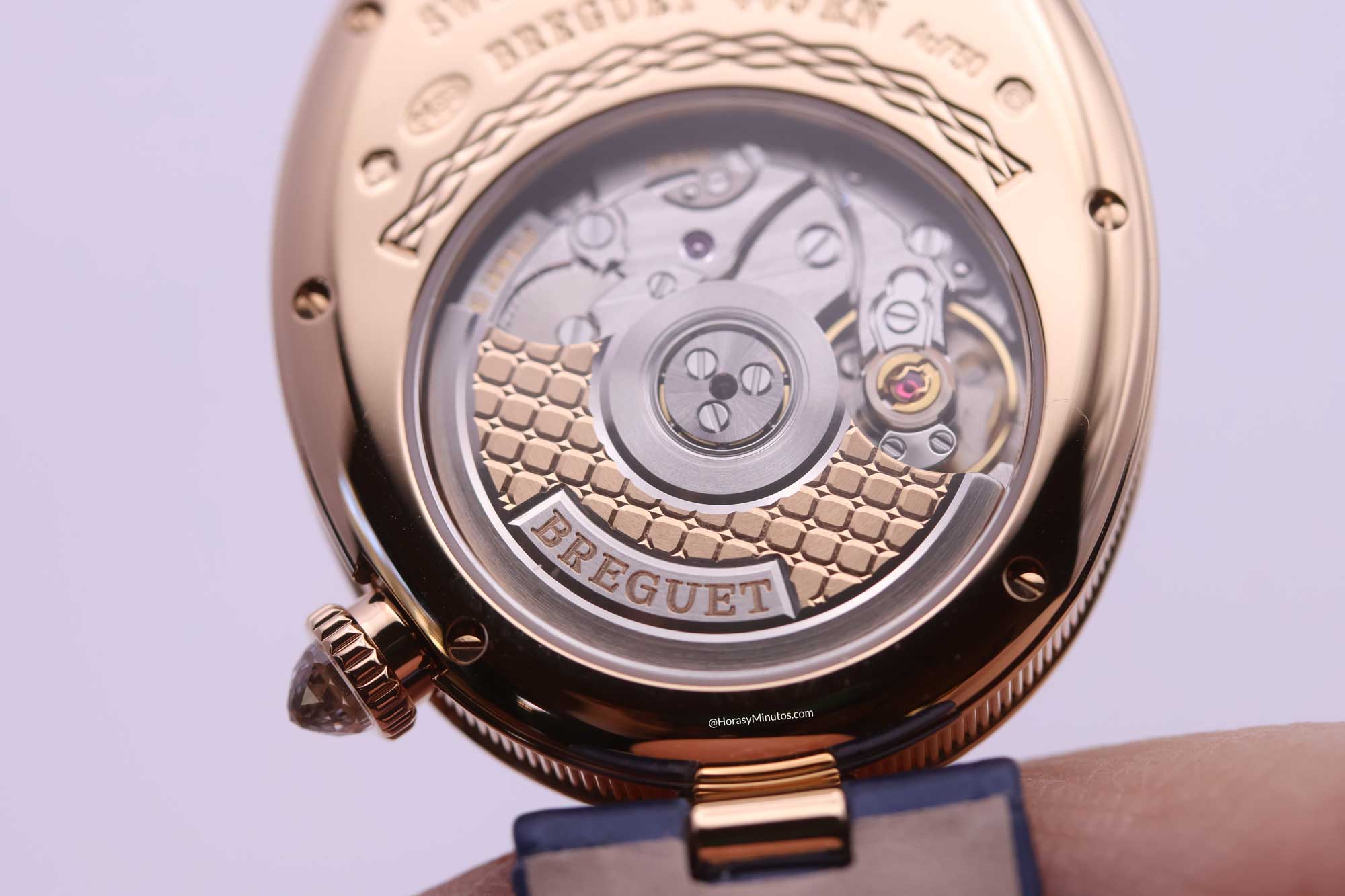 Rotor del calibre 537L2 del Breguet Reine de Naples Phase de Lune 9935