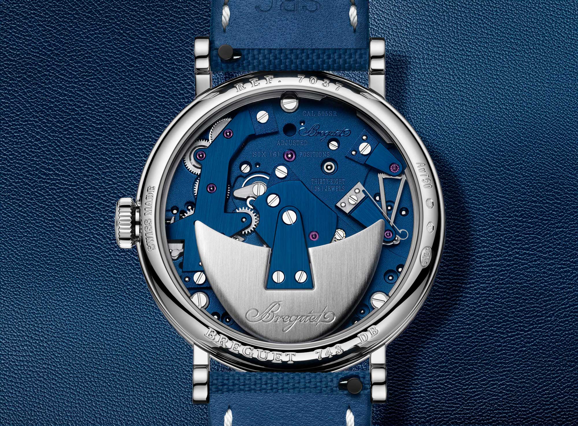 Calibre 505 SR del Breguet Tradition 7037BB