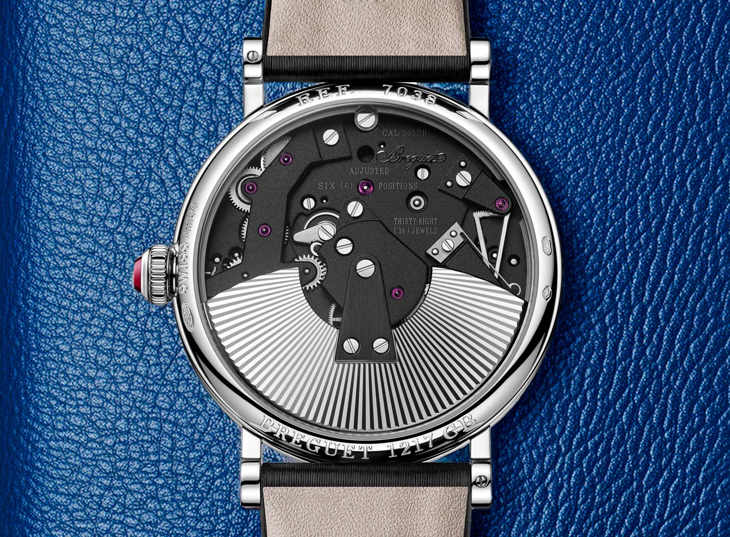 Calibre 505 SR del Breguet Tradition 7038BB