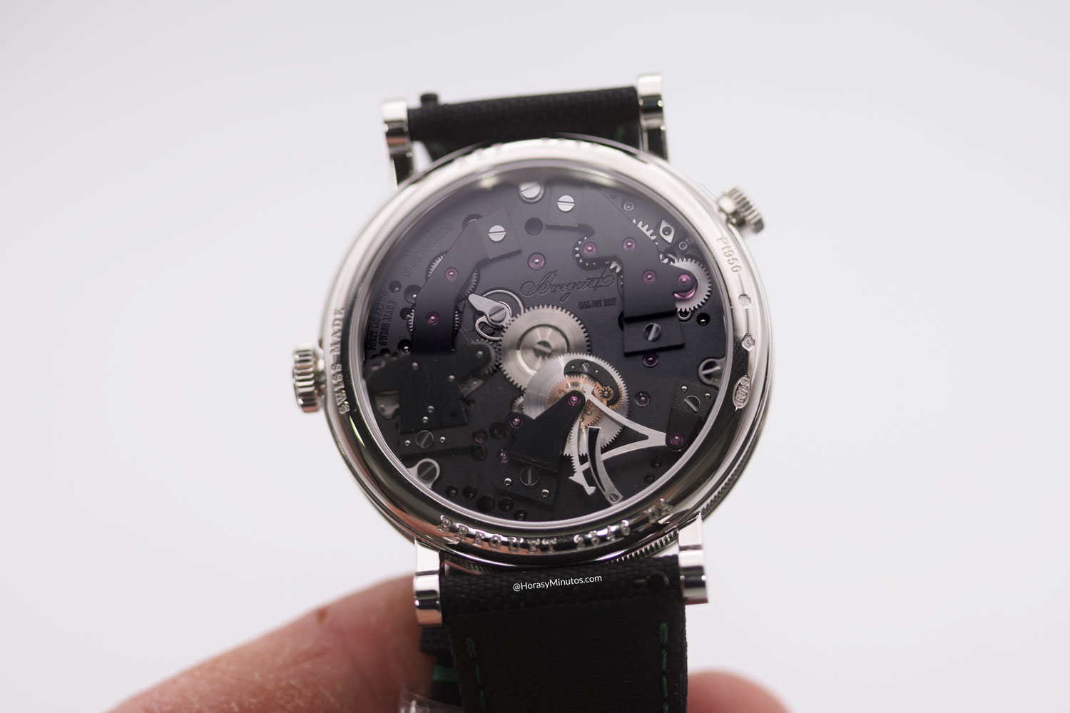 Calibre 507DRF del Breguet Tradition GMT 7067