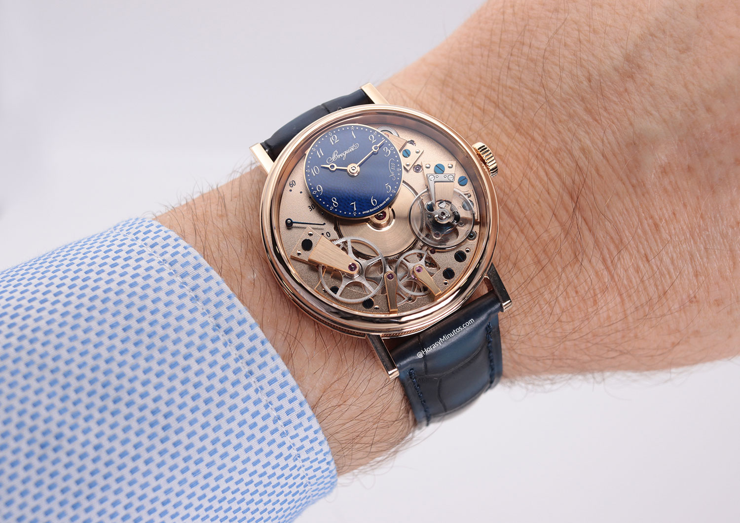 En la muñeca: Breguet Tradition Seconde Rétrograde 7035 250 Anniversary