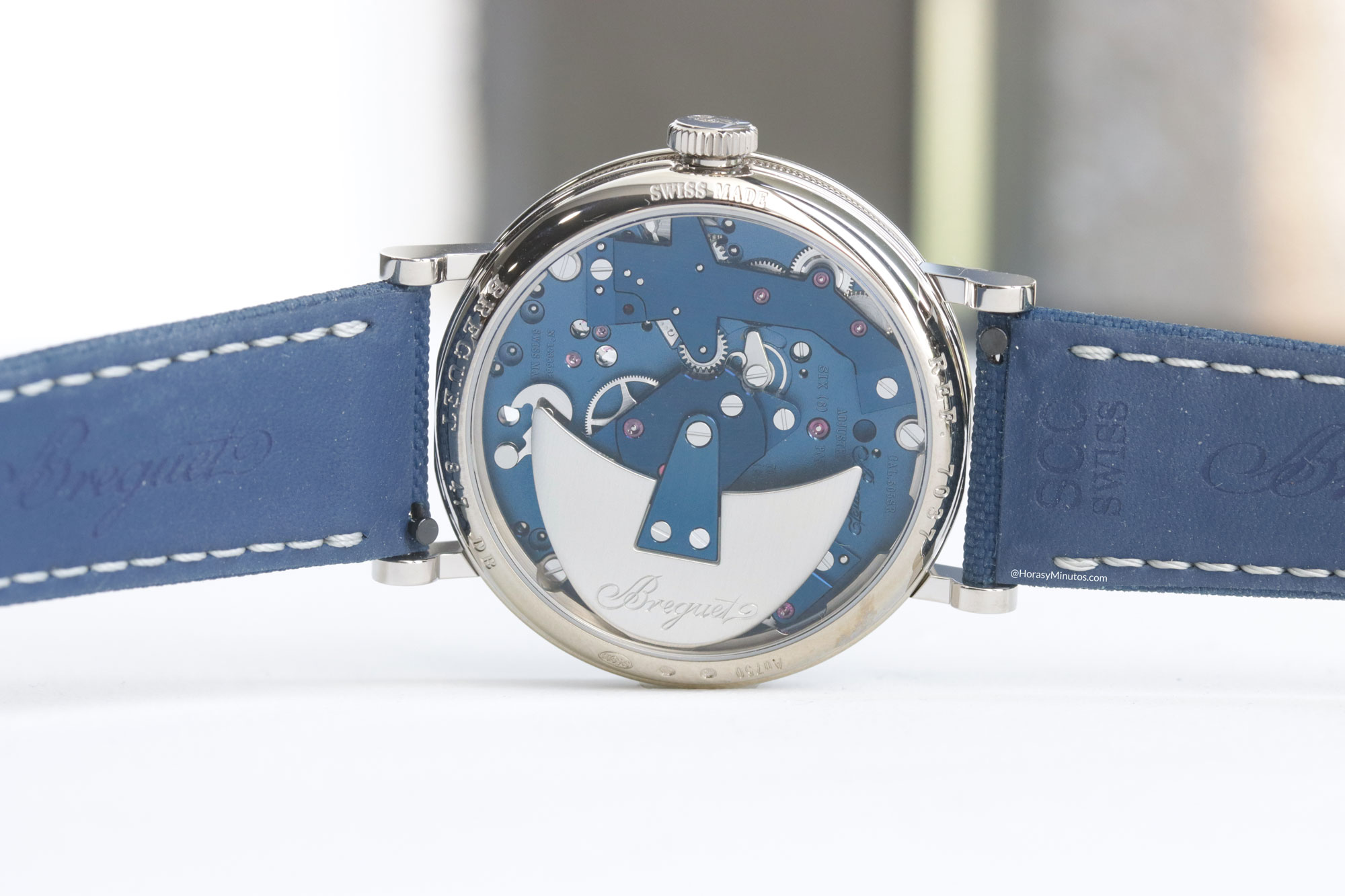 Movimiento 505 SR del Breguet Tradition Seconde Retrograde 7037